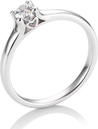 Actual product image Breuning 4 prong set up to 0.30 ct. (52, 750/18 K Gold)