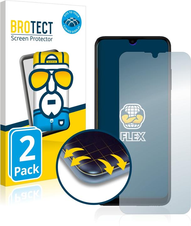 Actual product image BROTECT Full-Cover Protector (2 Piece, Samsung Galaxy A03s)