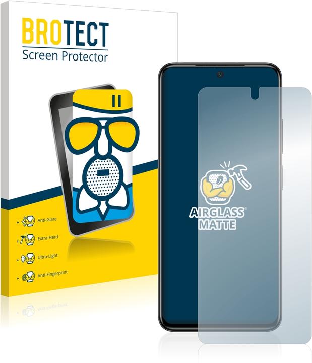 Produktbild BROTECT AirGlass Panzerglasfolie Matt (1 Stück, Xiaomi Poco M4 Pro)