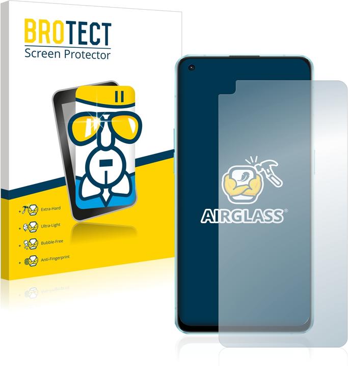 Image du produit BROTECT AirGlass Verre (1 pièce(s), Oppo Reno 6 5G)