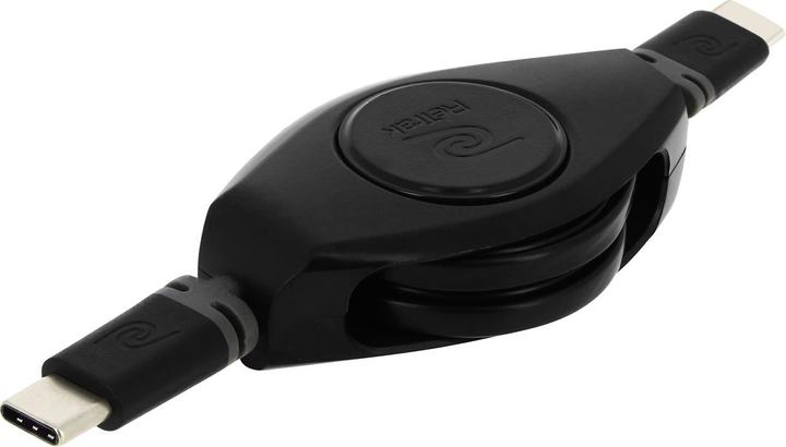 Image du produit ReTrak Câble rétractable USB-C / USB-C (1 m, USB 2.0)