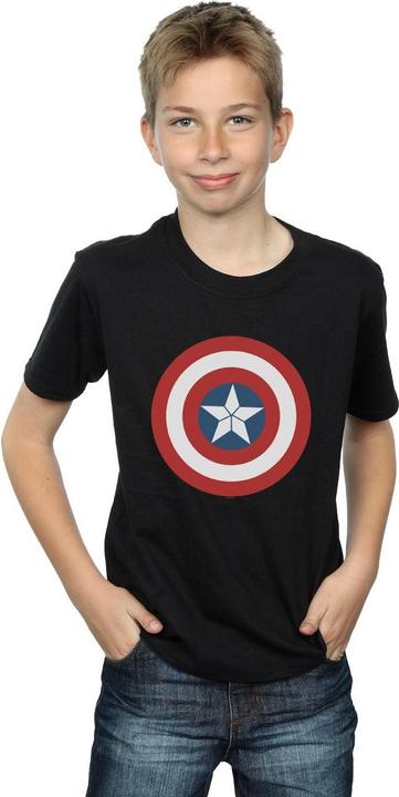 Actual product image Boys Captain America Civil War Shield T-Shirt (128)