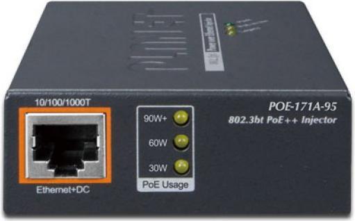 Productafbeelding Planet POE-171A-95 Netwerkschakelaar Gigabit Ethernet (10/100/1000) Power over Ethernet (PoE) (2 Havens)