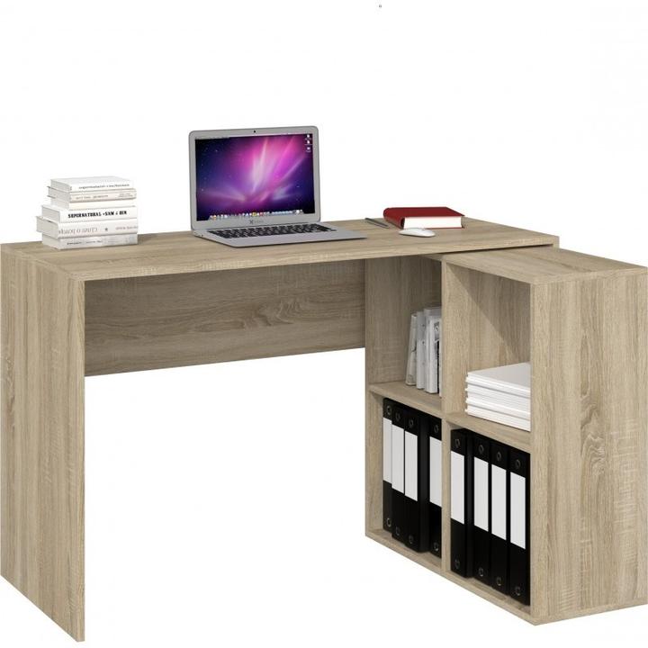 Actual product image Topeshop BIURKO PLUS SONOMA computer table oak colors