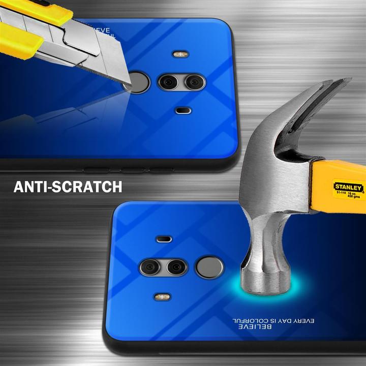 Produktbild Cadorabo TPU 2 Farben Glas Cover (Huawei Mate 10 Pro)