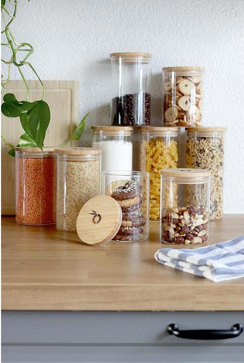 Produktbild Pandoo Vorratsglas mit Bambusdeckel (1.30 l)