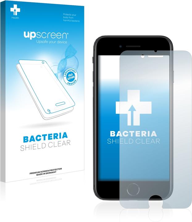 Actual product image upscreen Antibacterial Protector (1 Piece, Apple iPhone SE (2nd Gen))