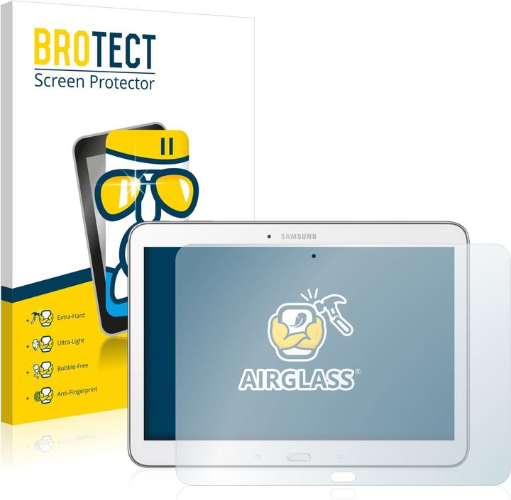 Actual product image BROTECT AirGlass Glass (1 Piece, Galaxy Tab 4 10.1)