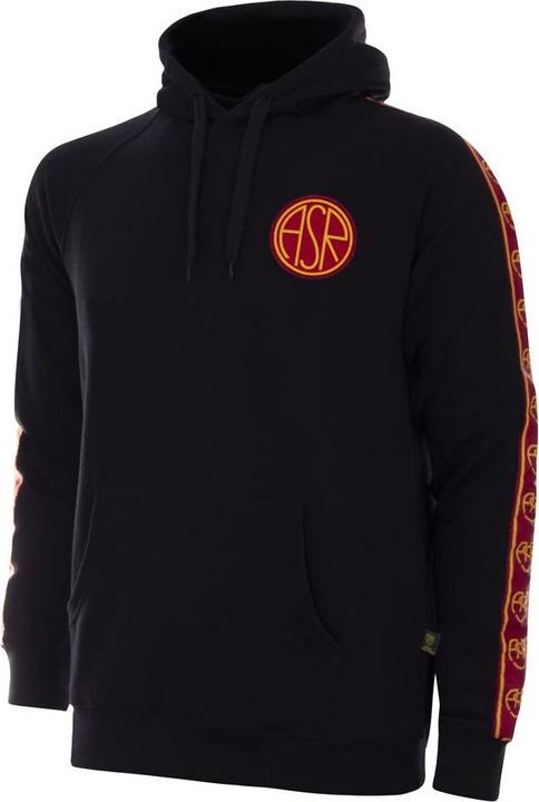 Copa Football AS Roma Black Taper Hooded Sweater