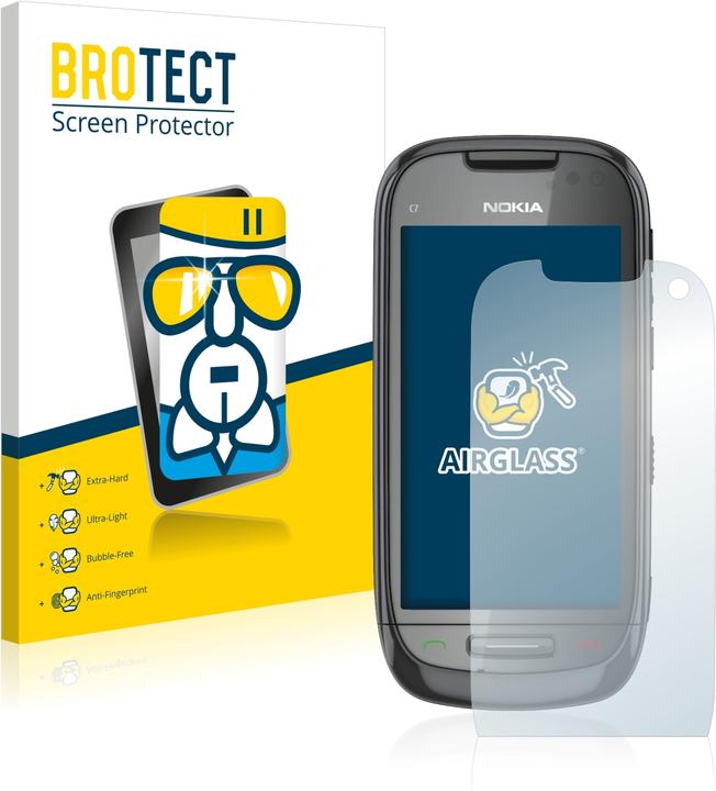 Produktbild BROTECT AirGlass Premium (1 Stück, Nokia C7-00)