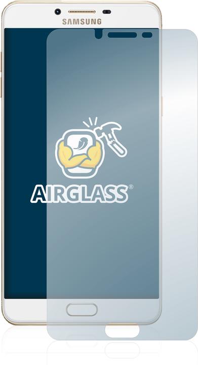 Productafbeelding BROTECT AirGlass kogelwerende glasfolie (1 Stuk, Samsung Galaxy C9 Pro)