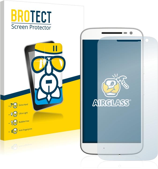 Actual product image BROTECT AirGlass Premium (1 Piece, Motorola Moto G4)