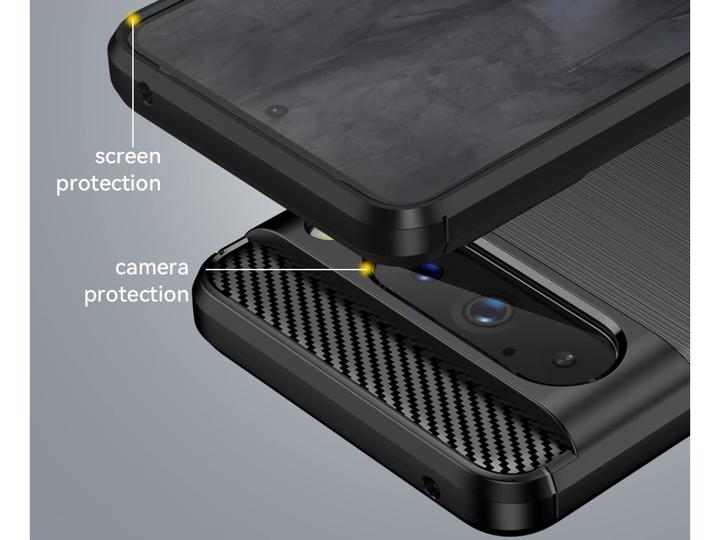 Productafbeelding Screenguard Carbon Brushed Soft TPU (Google Pixel 8 Pro)