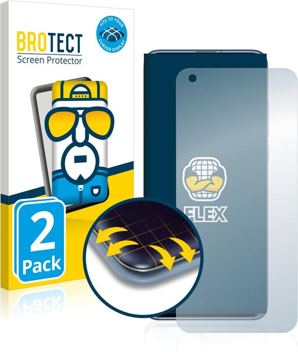 Produktbild BROTECT Full-Cover Displayschutz (2 Stück, Xiaomi Mi 10 Pro)