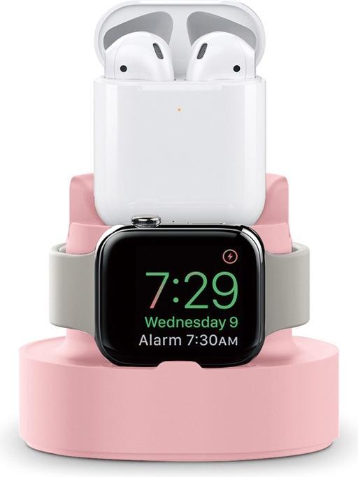 Produktbild EKO Ladestation für Apple Watch und AirPods / Smartphone 2 in 1 Haltbar aus TPU