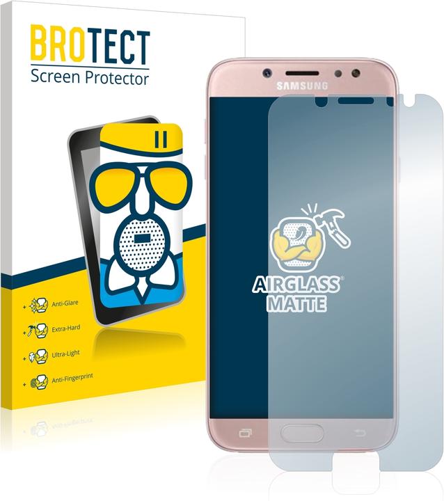 Productafbeelding BROTECT AirGlass Matte kogelwerende glasfolie (1 Stuk, Samsung Galaxy J7 2017)