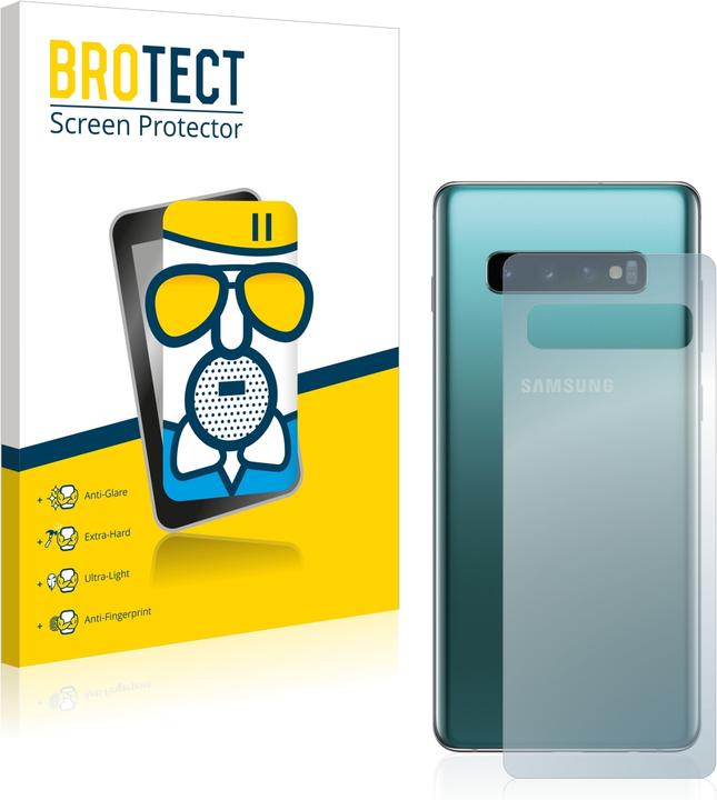 Produktbild BROTECT AirGlass Panzerglasfolie Matt (1 Stück, Samsung Galaxy S10+)