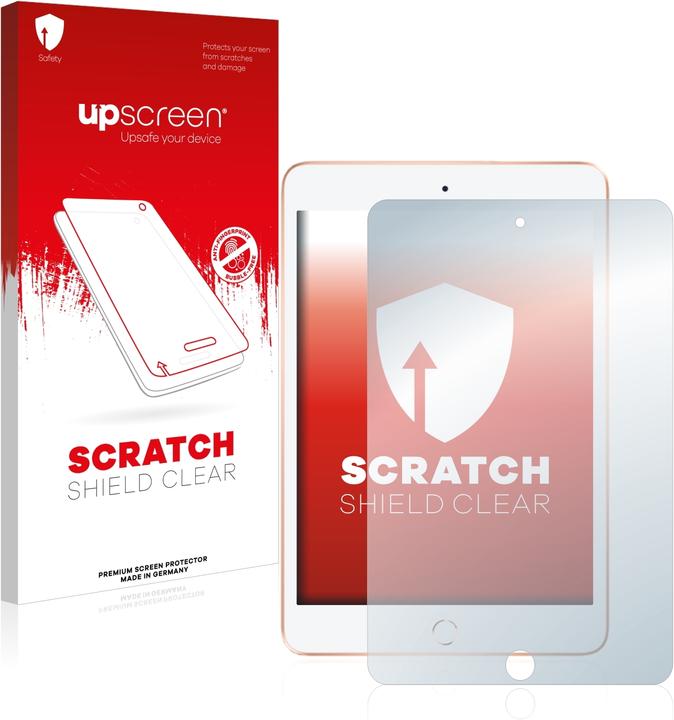 Actual product image upscreen Scratch Shield Protector (1 Piece, iPad Mini 5)