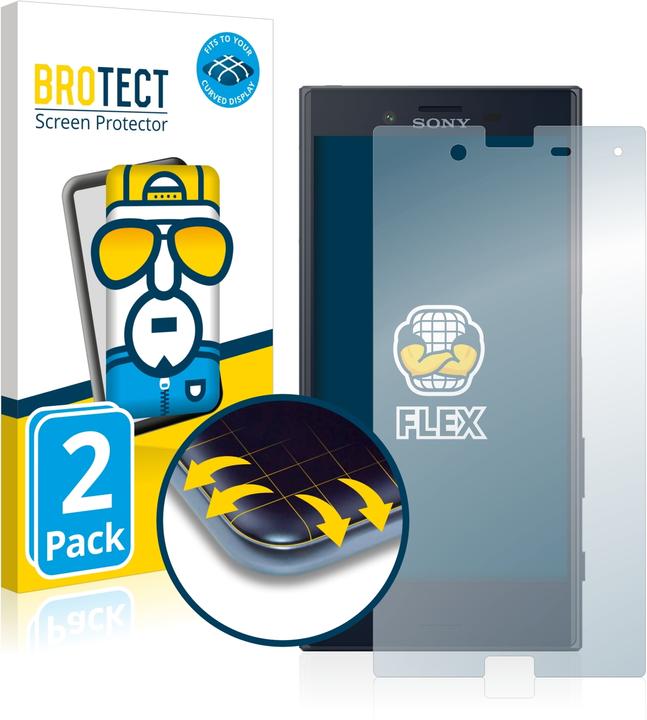 Actual product image BROTECT Full-Cover Protector (2 Piece, Sony Xperia X Compact)