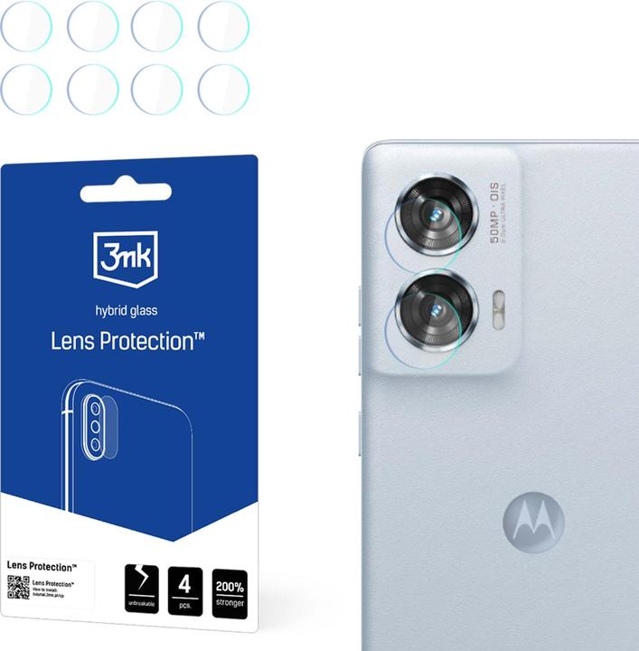 Produktbild 3MK Lens Protect Motorola Edge 50 Fusion Ochrona na obiektyw aparatu 4szt (4 Stück, Motorola Edge 50)