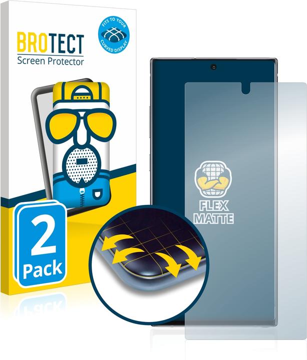 Image du produit BROTECT Full-Cover Protection Mat (2 pièce(s), Samsung Galaxy Note 10 5G)