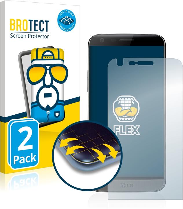 Actual product image BROTECT Full-Cover Protector (2 Piece, G5)