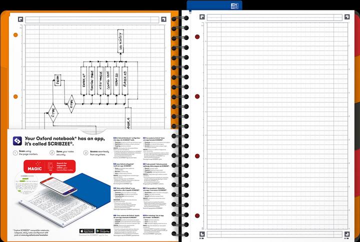 Produktbild Oxford International Managerbook (A4+, Blanko, Harter Einband)