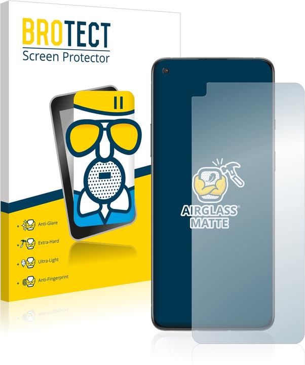 Actual product image BROTECT AirGlass Glass Matte (1 Piece, OnePlus 8T)