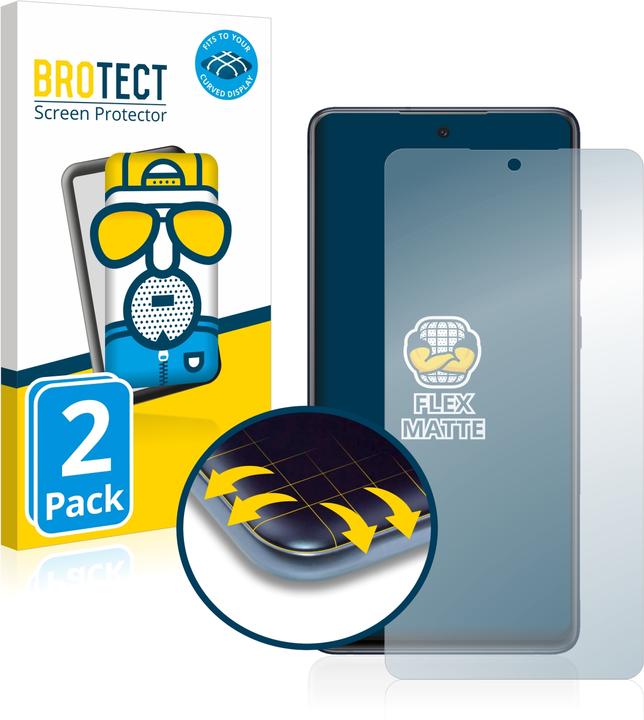 Image du produit BROTECT Full-Cover Protection Mat (2 pièce(s), Samsung Galaxy S20 FE 5G)
