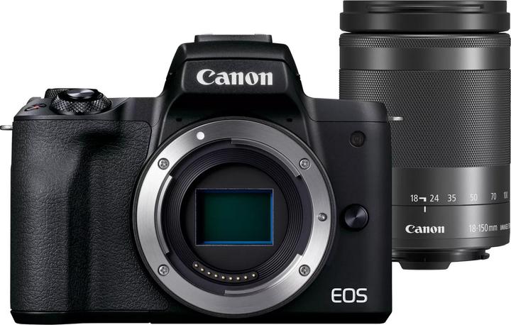 Canon EOS M50 Mark II Kit (18 - 150 mm, 24 Mpx, APS-C / DX)