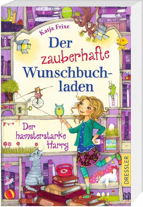 Actual product image Der zauberhafte Wunschbuchladen 2. Der hamsterstarke Harry (German, Florentine Prechtel, Katia Frixe, 2023)