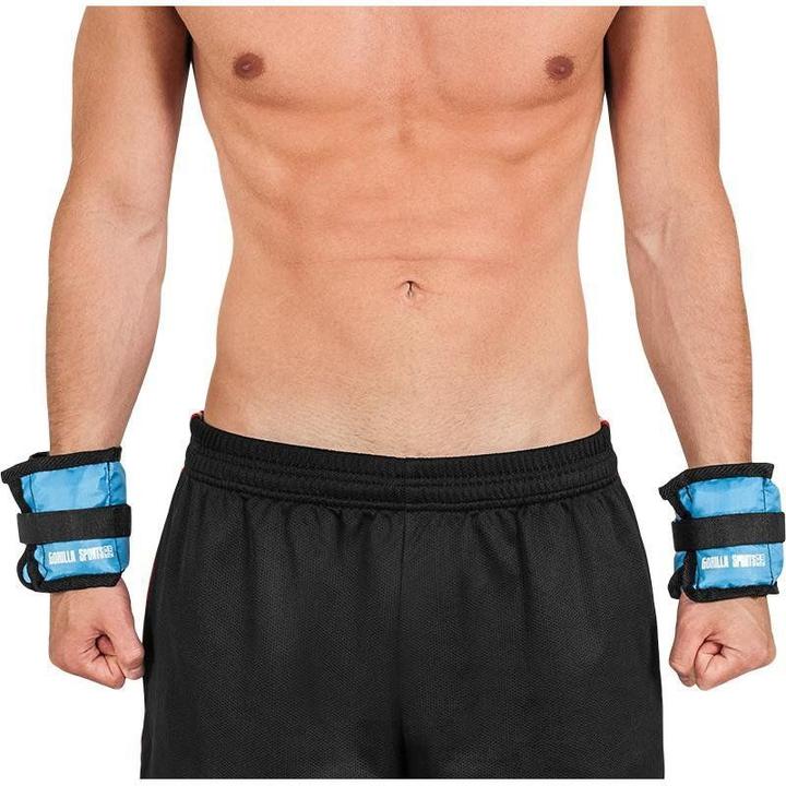 Produktbild Gorilla Sports Gewichtsmanschetten (2 x 0.5 kg)