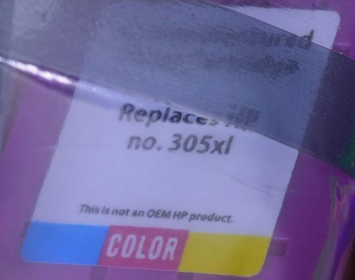 Actual product image Superbulk Ink for HP 305XL 3YM63AE reg SPB-305XLC 17 ml colour