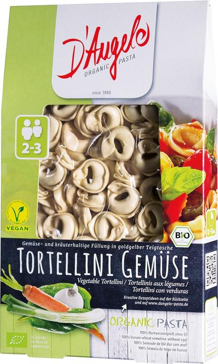 Image du produit D'Angelo Pasta Tortellini Légumes Bio (250 g)