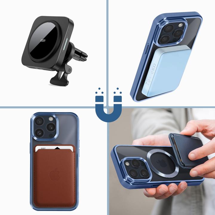 Immagine prodotto Avizar Serie di cover per cellulari Chrome (Apple iPhone 15 Pro)