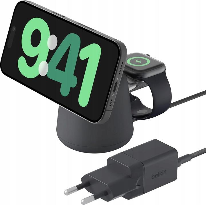 Image du produit Belkin Station de charge BoostCharge Pro 2-en-1 MagSafe (15 W)