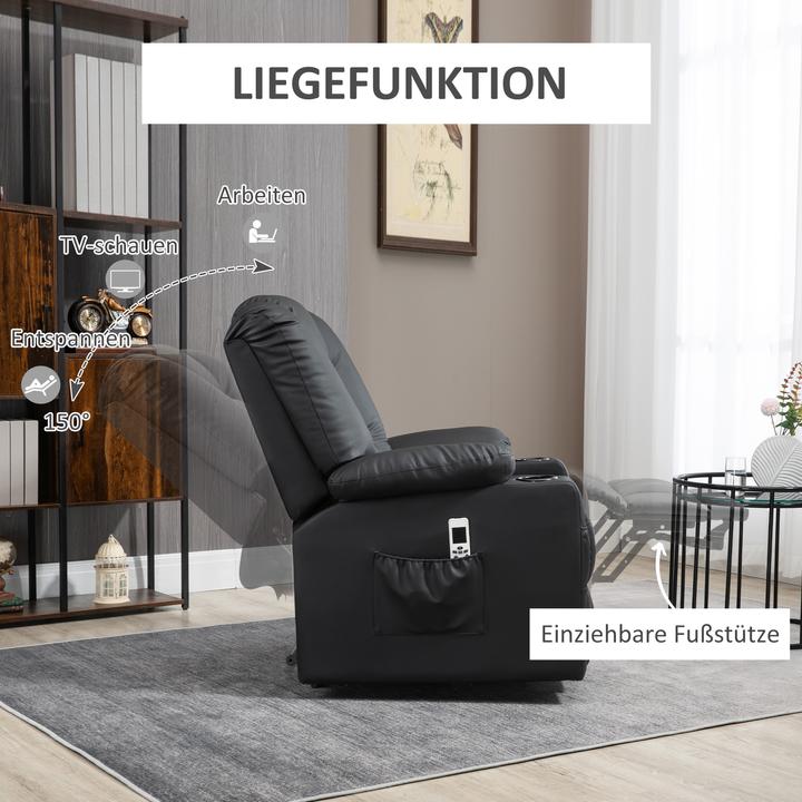 Produktbild Outsunny Massagesessel mit Aufstehhilfe