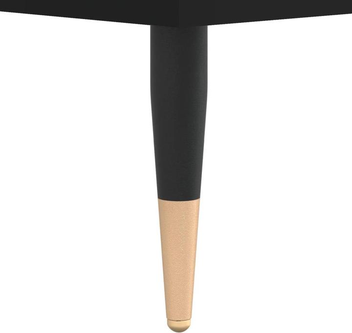 Produktbild VidaXL Plattenschrank Schwarz 85x38x48 cm Holzwerkstoff, Farbe