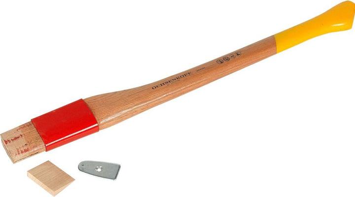 Image du produit Ochsenkopf OX E-648 H-1250 Manche de rechange, Hickory, bouton, ROTBAND-PLUS, 700 mm
