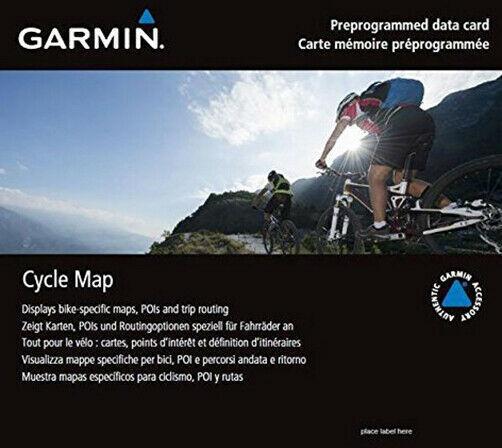 Actual product image Garmin Europe cycle map micro SD/SD