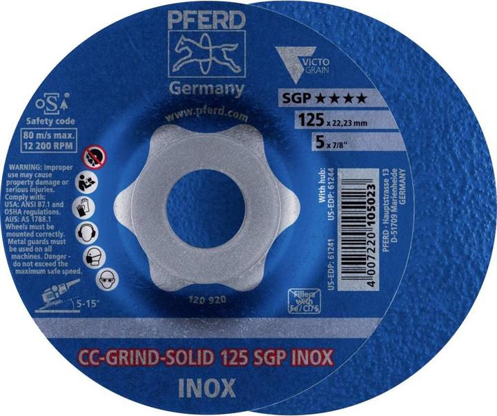 Produktbild Pferd Schleifscheibe
