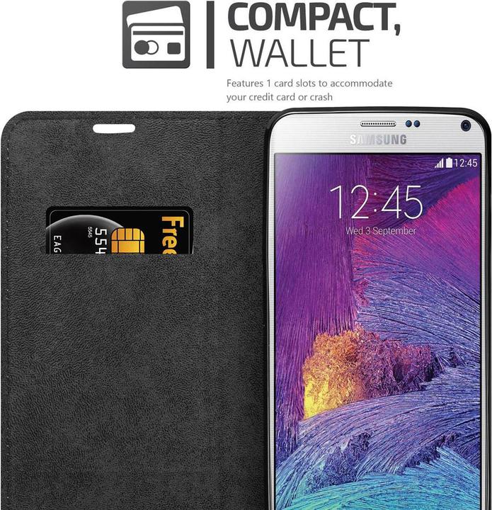 Image du produit Cadorabo Book Invis. Étui magnétique (Samsung Galaxy Note 4)