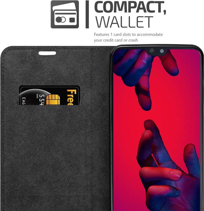 Produktbild Cadorabo Book Invis. Magnet Hülle (Huawei P20 Pro, Huawei P20 Plus)
