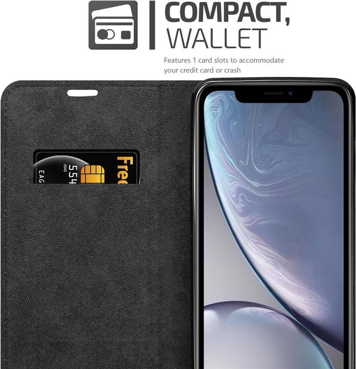 Image du produit Cadorabo Book Invis. Étui magnétique (Apple iPhone XR)