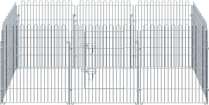 Actual product image PawHut Free run enclosure as 8-piece puppy run
