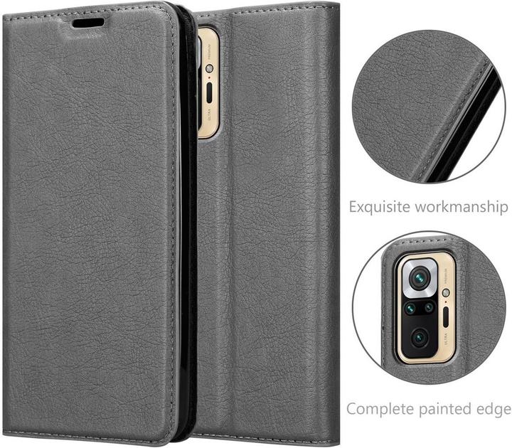 Image du produit Cadorabo Book Invis. Étui magnétique (Xiaomi Redmi Note 10S, Xiaomi Mi Note 10)