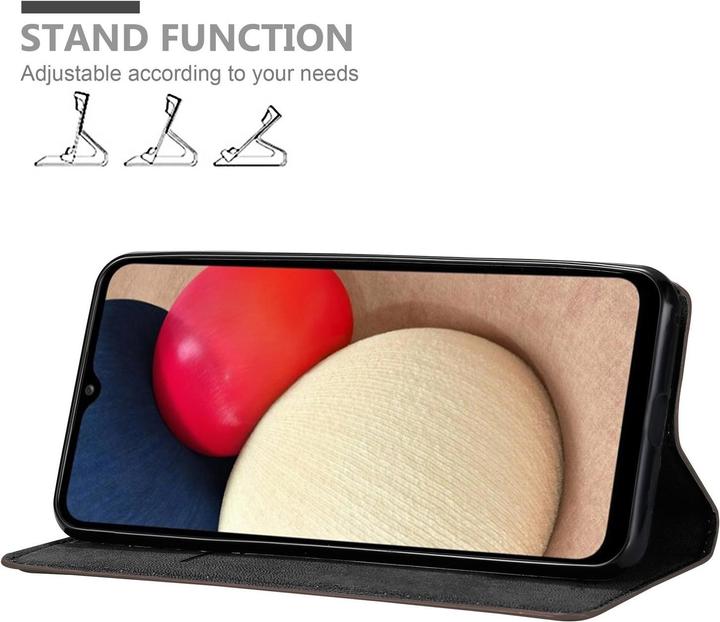 Image du produit Cadorabo Book Invis. Étui magnétique (Samsung Galaxy A02s)