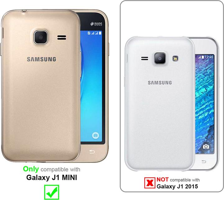 Image du produit Cadorabo Book Invis. Étui magnétique (Samsung Galaxy J1 Mini)