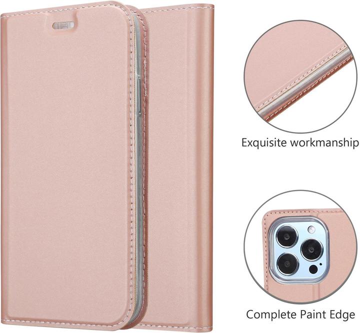 Actual product image Cadorabo Classy Book cover (Apple iPhone 13 Pro Max)