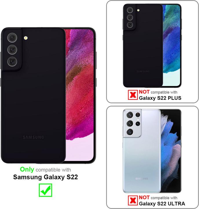 Actual product image Cadorabo TPU 2 colors glass envelope (Samsung Galaxy S22+)